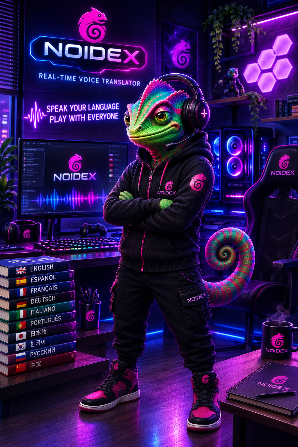 Poly, the NOIDEX mascot